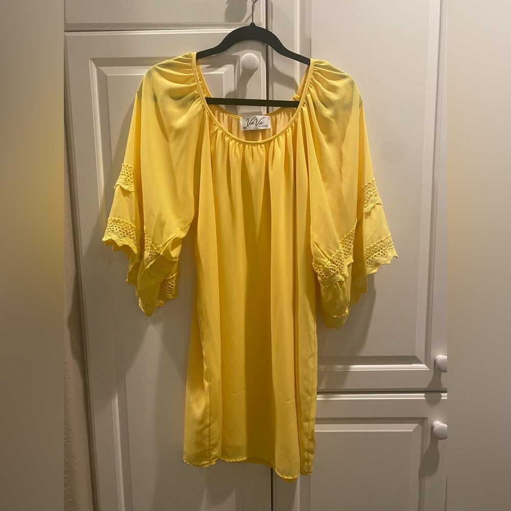Vava by Joy Han Sunny Yellow Dress